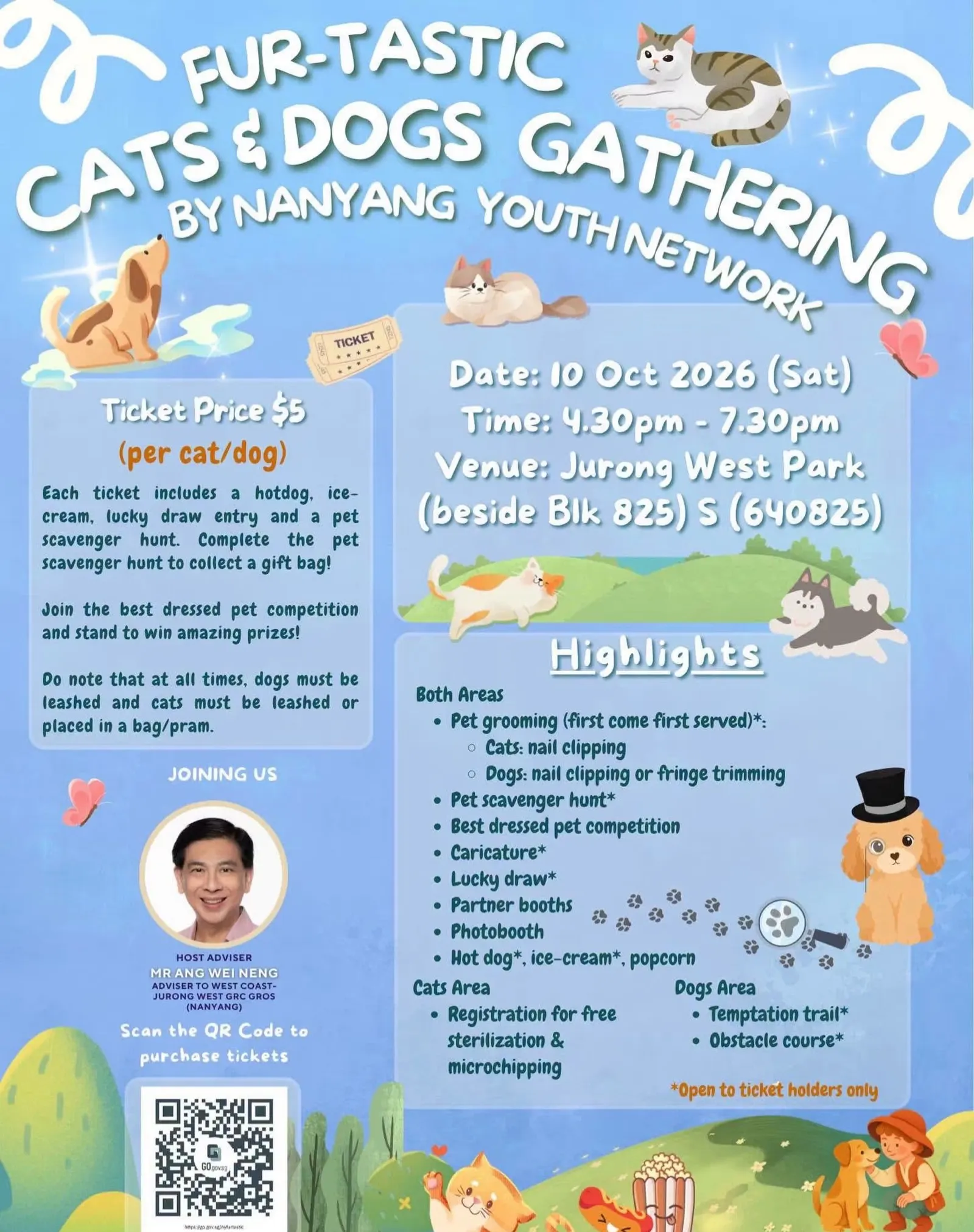 Fur-tastic Cats & Dogs artwork: Nanyang Youth Network